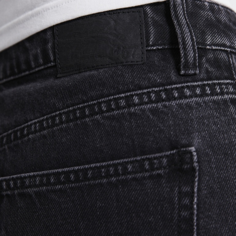 Low waist straight jeans "Icon" Black Used
